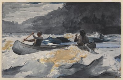 Shooting the Rapids, 1902 by Winslow Homer
